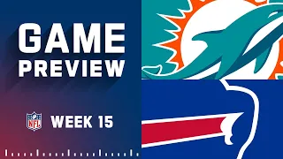 Miami Dolphins vs. Buffalo Bills | 2022 Week 15 Game Preview