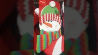 Black Santa Stocking