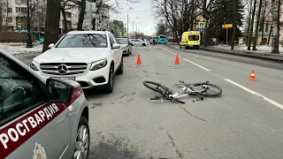 Авантюра судьбы: велосипедист погиб в ДТП в Санкт-Петербурге