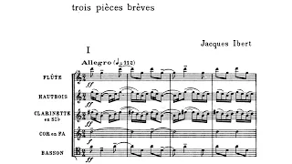 Jacques Ibert: Trois Pièces Brèves (1930)