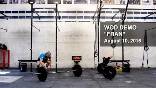 WOD DEMO - FRAN (Paradiso Crossfit)