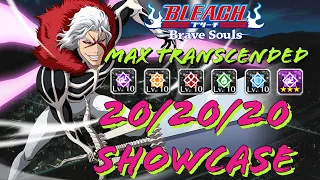 Kugo Ginjo (Speed) MAX TRANSCENDED T20 Showcase | Bleach Brave Souls