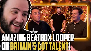 AMAZING BEATBOX LOOPER ON BRITAIN'S GOT TALENT! MB14 🇫🇷 Ant & Dec GOLDEN BUZZER! Auditions BGT 2023