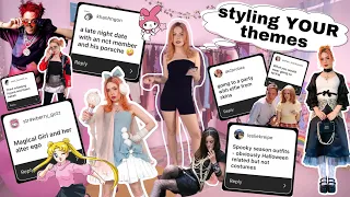 outfit ideas ft. YOUR THEME SUGGESTIONS! (halloween, kpop, anime, nyfw, etc)