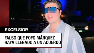 Fofo Márquez no ha llegado a un acuerdo con su víctima