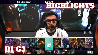 RGE vs MAD - Game 3 Highlights | Round 1 PLayoffs S12 LEC Summer 2022 | Rogue vs Mad Lions G3