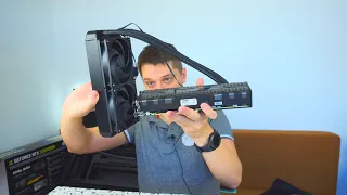 Чуть не ослеп от лучей. Заслали RTX2080super с насосом.