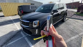 2022 KIA TELLURIDE S AWD IN BLACK COPPER WITH BLACK