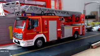 Bburago Mercedes benz atego turntable ladder review