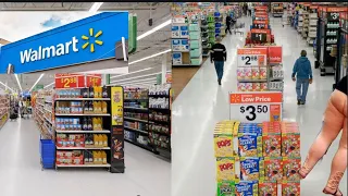 Wal-Mart  Shopping Tour, 4k Walking Tour