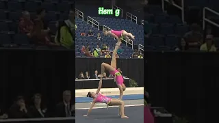 Bentley Silverman Stickley Balance=2015 USA Gymnastics Championships#tranding#funny#viralvideo#game