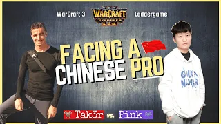 Facing a Chinese PRO! - "Tak3r vs  Pink" - Orc vs Undead - Warcraft 3 Reforged Ladder