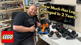 2022 Vs. 2024 Lego F1 Speed Champions & Technic Mercedes & McLaren Comparison! (How Much Is New!)