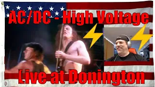 AC/DC - High Voltage (Live at Donington, 8/17/91) - REACTION - they definitely ARE HIGH VOLTAGE