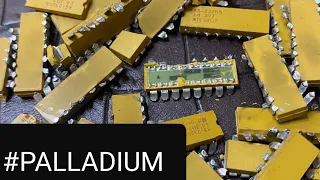 В этих радиодеталях содержится палладий? #PALLADIUM | #GOLD И ДРУГИЕ #ДРАГМЕТАЛЛЫ