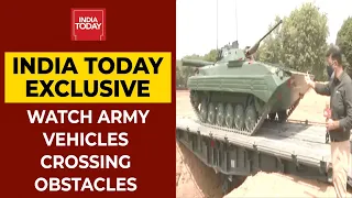 WATCH How Indian Army Tanks & Infantry Combat Vehicles Can Cross Obstacles Within Minutes