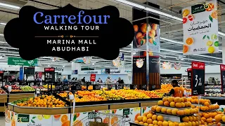 Carrefour Hypermarket Walking Tour HD | Marina Mall | Abudhabi | shopping ideas in carrefour