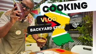 Guyanese cooking vlog | Guyanese Baigan choka