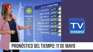 Pronóstico del tiempo: Jueves 11 de mayo 2023 | TV Tiempo