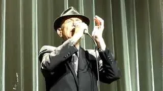 Leonard Cohen - Hallelujah (live) - The Louisville Palace, Louisville - 30-03-2013