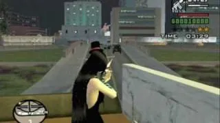 GTA San Andreas DYOM, K-ON! Mio edition: Rail Shooting LV