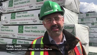 A look inside Gilbert Smith Forest Products cedar sawmill