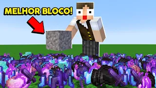 O BLOCO QUE EU ODEIO NO MINECRAFT VIROU O MAIS OP DO JOGO!