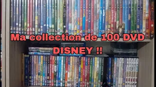 Ma collection de 100 DVD DISNEY [Présentation] !!