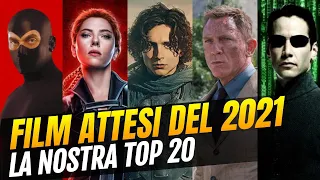 I 20 film più attesi del 2021