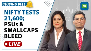 Live: Nifty Sees Triple-Digit Fall; Smallcaps Bleed, PSUs Crack| Hero, Honasa In Focus| Closing Bell