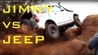 Suzuki Jimny 4x4 vs Jeep Rubicon 4x4