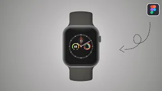 Figma Design Tutorial | Apple Watch | Animated