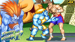 Street Fighter II: Champion Edition - Blanka (Arcade / 1992) 4K 60FPS