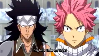 | AMV | Fairy Tail | Natsu & Gajel Vs Sting & Rouge |