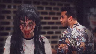 She's Right Behind You! (Halloween Prank)