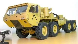 FANTASTIC RC TRUCK M983 HEMTT OSHKOSH 8x8 UNBOXING!! RC CRAWLER AMEWI 22390 HG P802