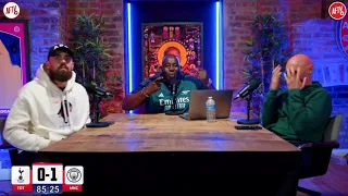 AFTV react to Son 85th minute missed chance