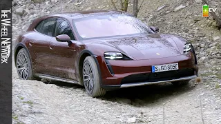 2022 Porsche Taycan 4 Cross Turismo | Cherry Metallic | Off-Road Driving, Interior, Exterior