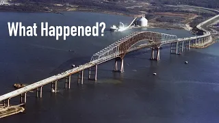 The bridge collapse near Baltimore Maryland