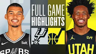 Game Recap: Spurs 118, Jazz 111