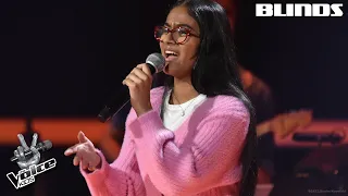 Ariana Grande - No Tears Left To Cry (Thinarie) | The Voice Kids 2023