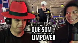 😨 REAGINDO AO LÉO BATERA | QUE SOM LIMPO VÉI!!!