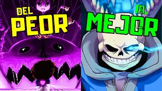 Los 11 JEFES de Undertale del PEOR al MEJOR