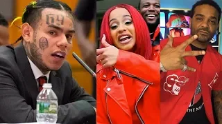 6IX9INE Snitches On Jim Jones / Cardi B... "They're Part Of What We've Done"