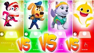 Tiles hop - Digital Circus 🆚 Sheriff Labrador 🆚 Everest 🆚 Baby Shark 🎶Who Will Win