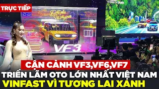 Vinfast Vf3,VF6, VF7, VF8, VF9 tại triển lãm “VinFast – Vì tương lai xanh”  Cận cảnh từng chi tiết