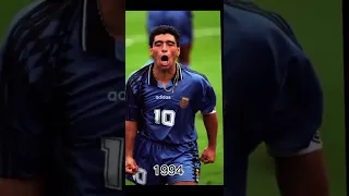 MARADONA EVOLUTION (2020 1970)