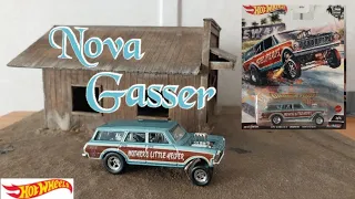 Hot Wheels Dragstrip Demons 64 Nova Wagon Gasser, best release of the casting to date