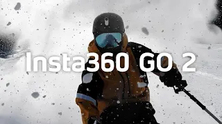 Insta360 GO 2 - A Wild Skiing Adventure