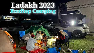 Ladakh Roadtrip 2023 Rooftop Tent Camping Cooking | Tushar Kaushik